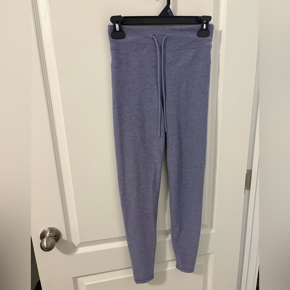 Athletic Works Lavender Drawstring Stretch Leggings